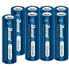 Bonai 8-Pack Solar Light Batteries