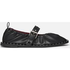 Stella McCartney Falabella Star-Studded Ballet Flats, Woman, Midnight black