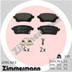 Vehicle Parts Zimmermann Juego De Pastillas De Freno 22104.160.2