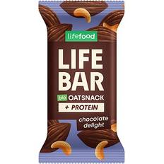 Lifefood Havre Snack Protein Chocolate Delight Økologisk