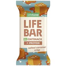 Snacks Lifefood Havre Snack Protein Salted Caramel Crisp Økologisk