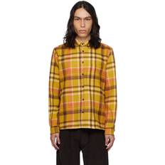 Wool Shirts YMC YMC Yellow Dean Shirt 70-YELLOW MULTI