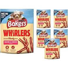 Bakers Pets Bakers Whirlers Dog Treats Bacon and Cheese 130g 6130g
