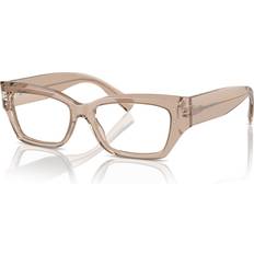 Glasögon & Läsglasögon Dolce & Gabbana Bruna Glasögon Endast Båge Kvinna DG3387 3432 53