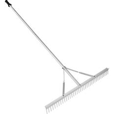 Cleaning & Clearing VEVOR Landscape Rake, 36" Head Aluminum Landscape Rake, Lake Weed Rake