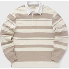 Beige - Women Polo Shirts Officine Générale & Beige Ryker Polo ECRU/BURNTSAND