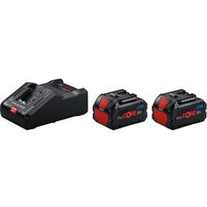 Bosch Professional, Werkzeugakku Ladegerät, Starter-Set (18 V)