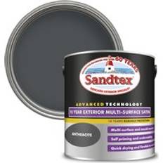 Sandtex Paint on sale Sandtex 10 Year Multi Surface Satin Paint Grey