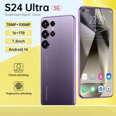 Qualcomm Snapdragon 8 Gen 3 Mobile Phones S24 Ultra 1TB Purple