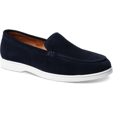Barker Bilbao Navy Suede, Rubber Sole