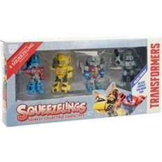Pack Of 4 Squeezelings Deluxe Action Figures 6cm