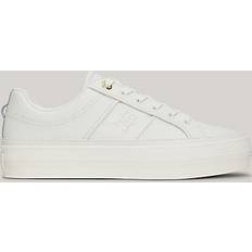 Tommy Hilfiger Dam Sneakers Tommy Hilfiger Essential Vulc Sneaker Monogram - Vit