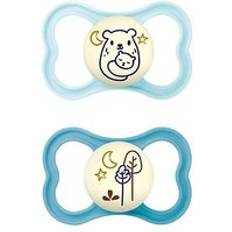 Mam Air Night 6 M Soother Blue