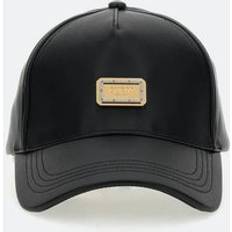 Guess Headgear Guess Faux Leather Cap Black T/U