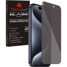 Anti Spy Screen Protector for iPhone 15 Pro PRIVACY Filter GLASS Edition Genuine Tempered Glass Screen Protector Guard Cover