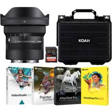 SIGMA ƒ/2.8 Camera Lenses SIGMA 10-18mm f2.8 dc dn contemporary for sony e mount hard case travel bundle