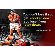 Muhammad Ali Quote Boxing Poster