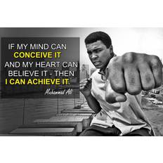 Muhammad Ali Quote Boxing Poster