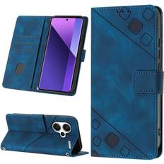 GANGXUN Blue Case For Xiaomi Redmi Note 13 Pro Plus 5G Magnetic Leather Wallet Flip Cover Card Holder