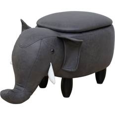 Tabourets Stauraum Kinderhocker Sitzhocker Kinderzimmer Sitzbox Elefant Svita