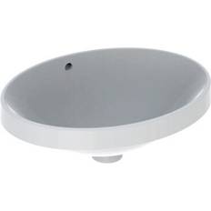 Lavandini da bagno Geberit VariForm Einbauwaschtisch Oval 500 x 400 mm