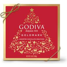 Godiva Chocolatier 9PC Holiday Goldmark Assorted Chocolate Gift Box