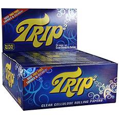 TRIP TRIP 2 KING SIZE Clear Cigarette Papers 24 packs 2
