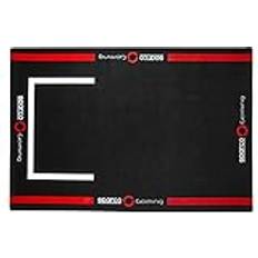 Sparco S099101NRRS Red Gaming Mat