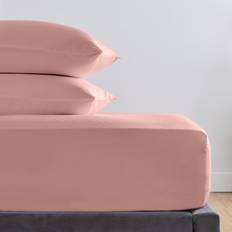 Hotel 200 Thread Count Bed Sheet Pink (200x180cm)