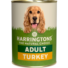 Harringtons free hypoallergenic wet dog food cans 12x400g turkey