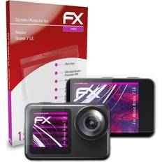 atFoliX für akaso brave 7 le panzerfolie 9h schutzpanzer Transparent