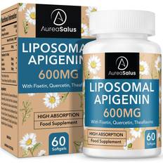 600mg, Extra Strength Liposomal Apigenin Supplement Fisetin, Quercetin