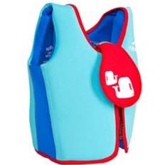 NABAIJI Foam Swim Vest Blue-red Turquoise Blue