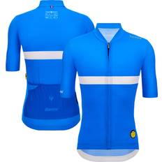 Santini Maillot Jaune Bonette Kit Cycling Jersey