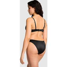 PINK Swimwear PINK by Frankies Bikinis Golden Hour Bottom, Black, Women's Bottoms