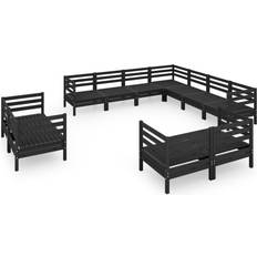 Brayden Studio Annessia Solid Wood 12 Outdoor Lounge Set