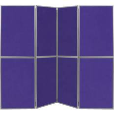 Purple Bulletin Boards Symple Stuff Free-Standing Bulletin Board 180x240cm