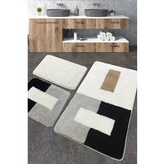 Ebern Designs 3-tlg. Badteppich-Set Gustaw