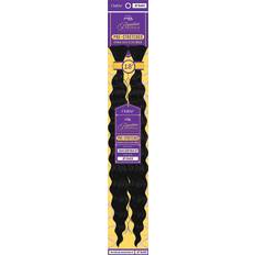 Purple Pack Brazilian Bundle Prestretched Loose Deep Bulk 18 Jet Black