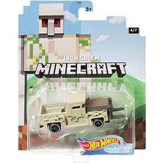 Monster Trucks Hot Wheels Minecraft 1:64 Diecast Car Iron Golem