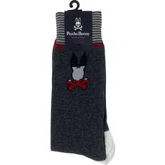 Psycho Bunny Socks Psycho Bunny Men's Socks Heather Granit