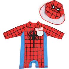 Spiderman Swimwear Children's Clothing Cuddle Club Baby Swimsuit Spiderman Swimsuit One Piece Baby Boy Swimsuit Swimwear 12-18 Months Spiderman Sunsuit with UPF UV Protection