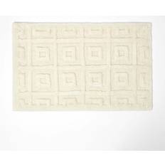 Tile Bath Mat Cream Cream