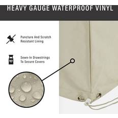 Crosley Furniture Waterproof 4-Piece Cover Set Tan
