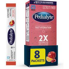 Nutritional Drinks Pedialyte Fast Hydration Electrolyte Powder Packets, Fruit Punch, Hydration