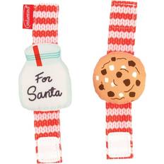 Rattles Infantino Go gaga! Holiday Wrist Rattles Milk & Cookie