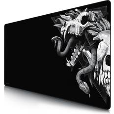 Titanwolf Gaming Mauspad, XXXL Speed Mousepad 1200 600 Präzision, Wolf Skull