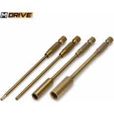 M-Drive Power Tool Bits Set Insex 2 2.5 & Mutter 5.5 7mm