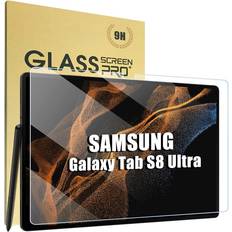 Skjermbeskyttere Tech of Sweden Skjermbeskytter i herdet glass for Samsung Galaxy Tab S8 Ultra