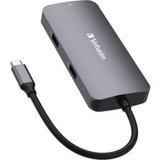 Computerzubehör Verbatim usb-c pro multiport-hub cmh-05, 5 port, 4.90